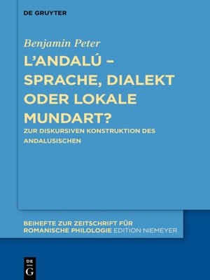 cover image of L'andalú – Sprache, Dialekt oder lokale Mundart?